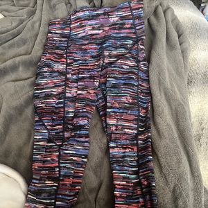 Lululemon multicolor high rise leggings